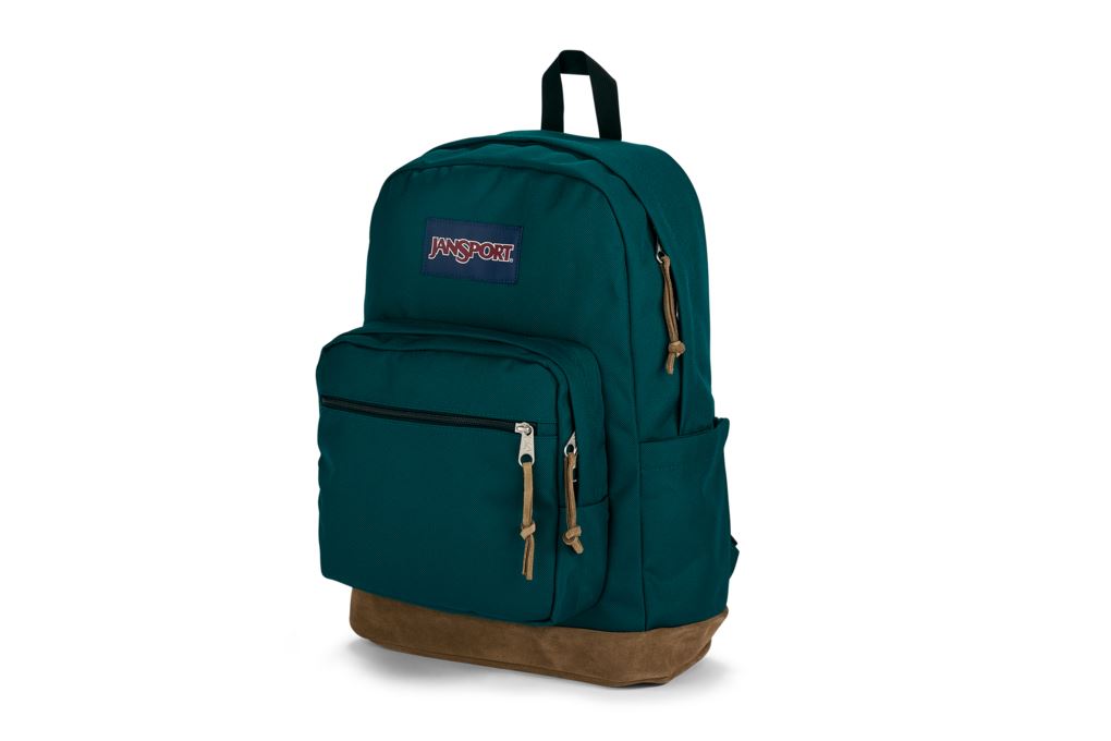 Balo Laptop 15 inch Jansport Right Pack 28L Xanh Lá Màu Xanh lá