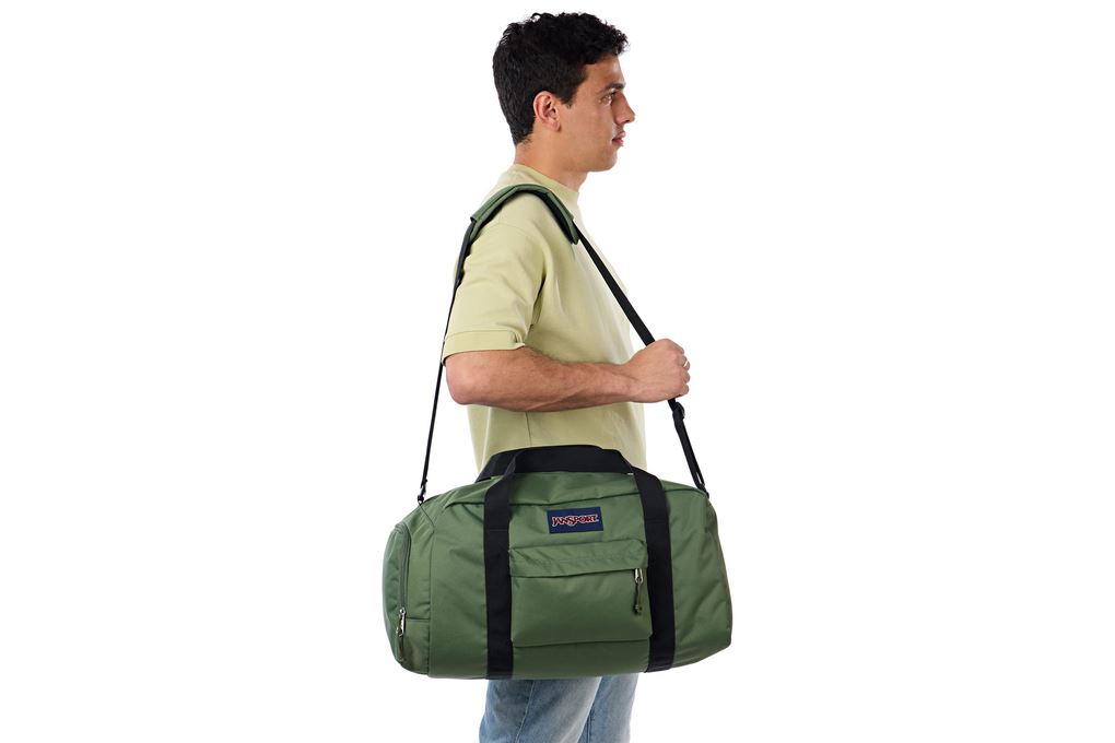 Túi hành lý Jansport Weekender Medium Duffel 40L Cargo Xanh Rêu Màu Xanh lá