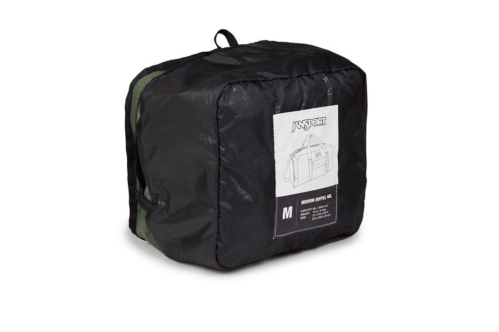 Túi hành lý Jansport Weekender Medium Duffel 40L Cargo Xanh Rêu Màu Xanh lá