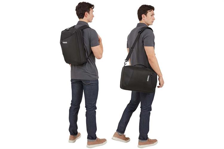 Balo Laptop 17 inch Thule Accent Recycled Convertible TACLB2116 Đen Màu Đen