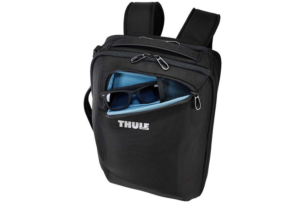 Balo Laptop 17 inch Thule Accent Recycled Convertible TACLB2116 Đen Màu Đen