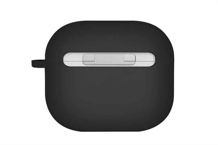 Túi đựng AirPods 4 Silicone PC kèm móc UNIQ Nexo Active Hybrid Màu Đen