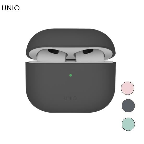 Túi đựng AirPods 4 Silicone PC UNIQ Lino Hybrid Liquid