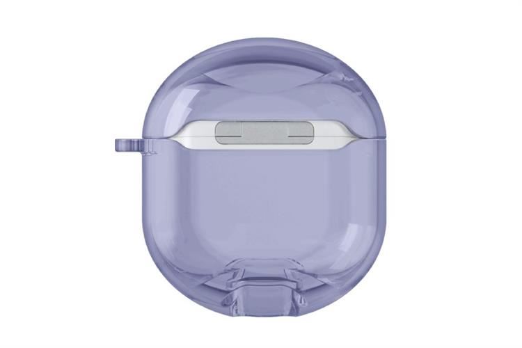 Túi đựng AirPods 4 Nhựa PC TPU LAUT Aero Protect Màu Tím