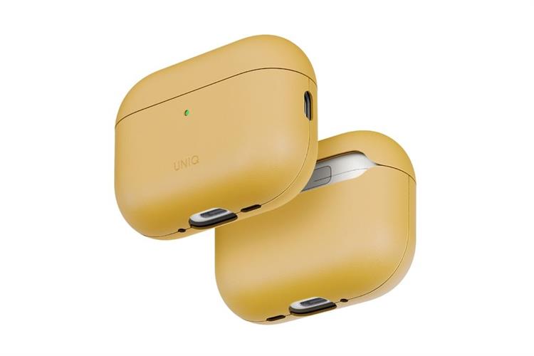 Túi đựng AirPods Pro 3 PU PC UNIQ LYDEN VEX Màu vàng
