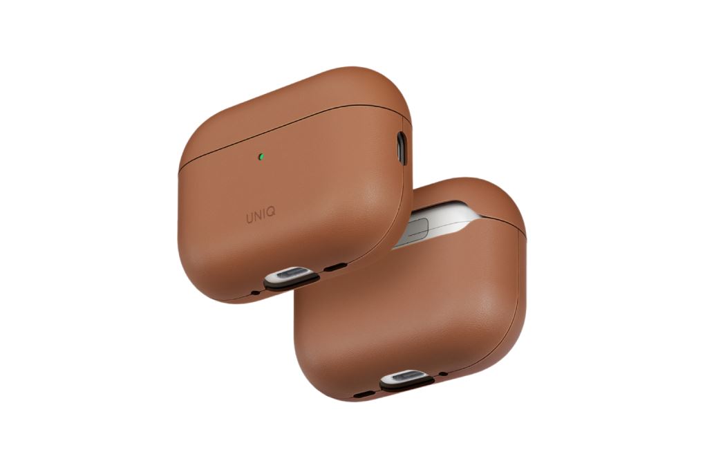 Túi đựng AirPods Pro 3 PU PC UNIQ LYDEN VEX Màu Nâu