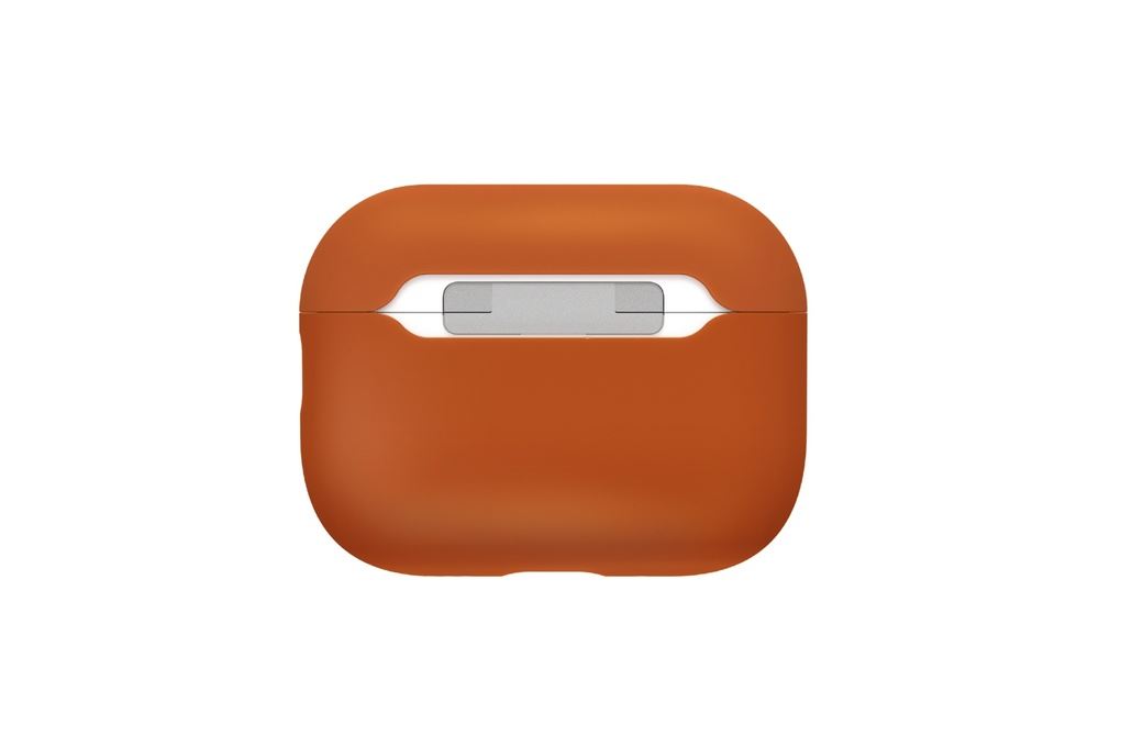 Túi đựng AirPods Pro 3 SILICONE PC UNIQ LINO LIQUID Màu Cam