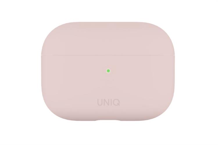 Túi đựng AirPods Pro 3 SILICONE PC UNIQ LINO LIQUID Màu Hồng