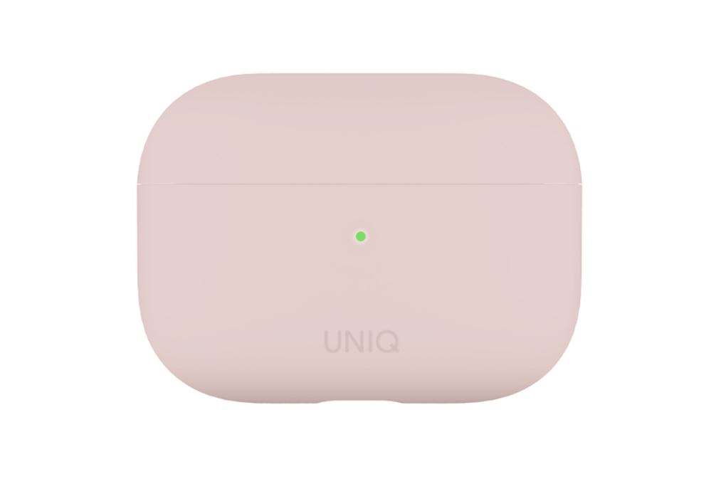 Túi đựng AirPods Pro 3 SILICONE PC UNIQ LINO LIQUID Màu Hồng