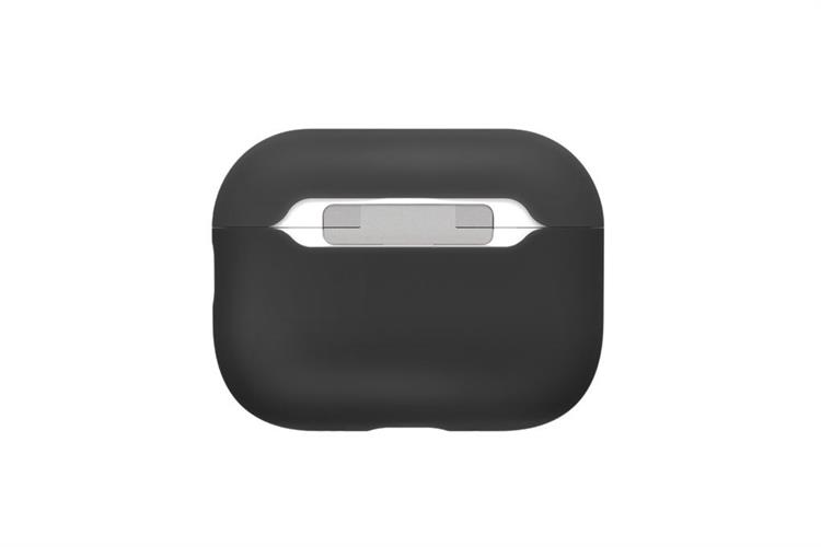 Túi đựng AirPods Pro 3 SILICONE PC UNIQ LINO LIQUID Màu Xám than