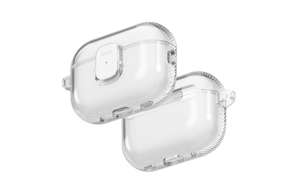 Túi đựng AirPods Pro 3 PC TPU UNIQ GLASE PRO Màu Trắng
