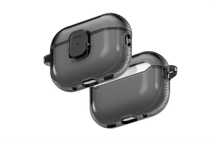 Túi đựng AirPods Pro 3 PC TPU UNIQ GLASE PRO Màu Xám