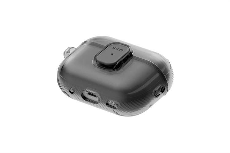 Túi đựng AirPods Pro 3 PC TPU UNIQ GLASE PRO Màu Xám