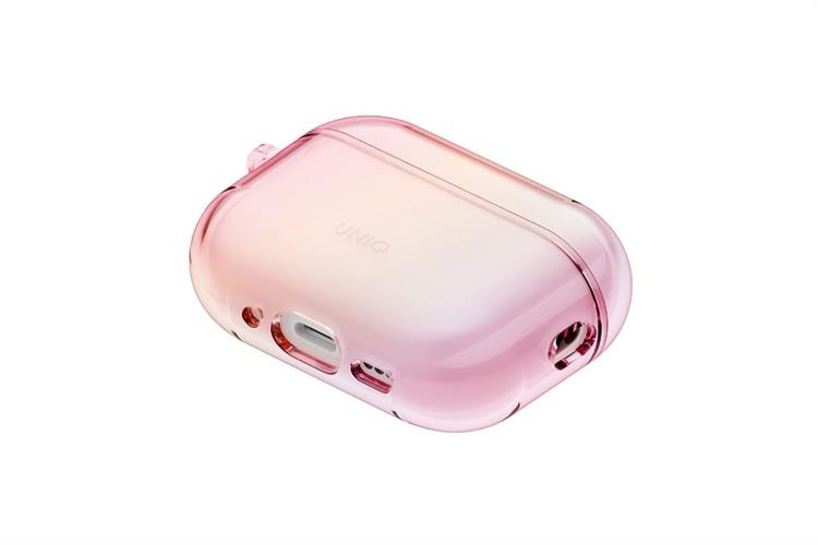 Túi đựng AirPods Pro 3 TPU UNIQ IRIDESCIA Màu Hồng