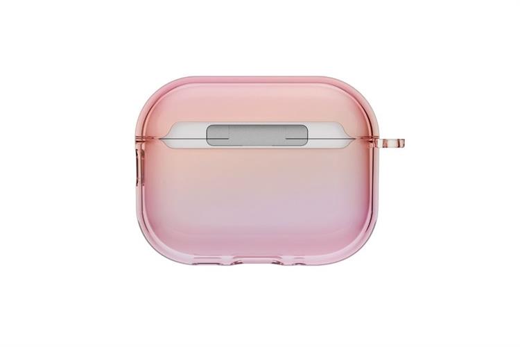 Túi đựng AirPods Pro 3 TPU UNIQ IRIDESCIA Màu Hồng