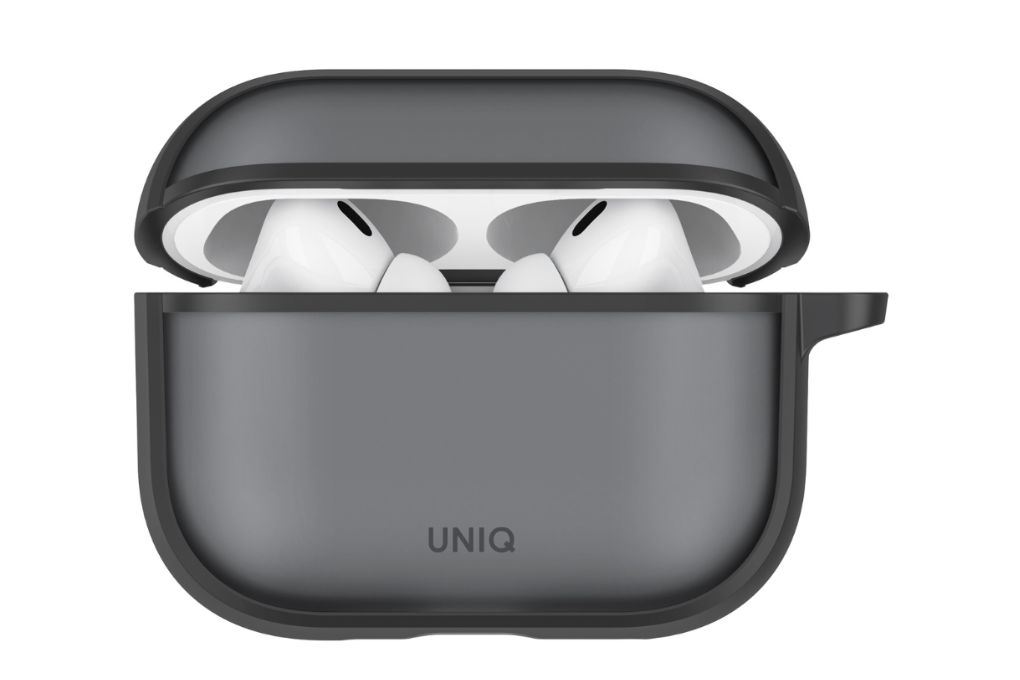 Túi đựng AirPods Pro 3 PC TPU UNIQ VEREN Màu Xám