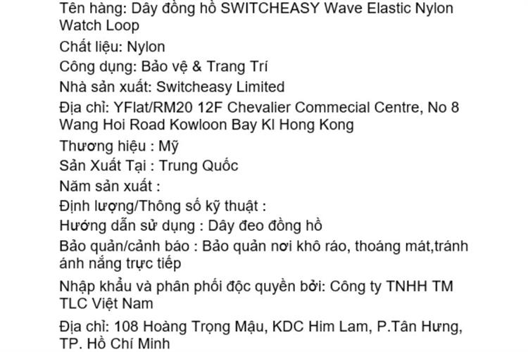 Dây Nylon Apple Watch 45mm Switch Easy Màu Nâu