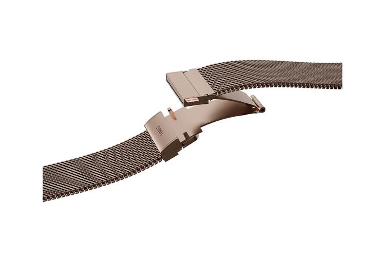 Dây thép không gỉ Apple Watch Dante Pro Mesh Steel mặt 42/41/40mm UNIQ Màu Hồng Gold