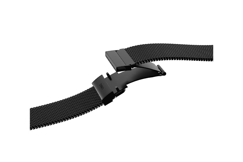 Dây thép không gỉ Apple Watch Dante Pro Mesh Steel mặt 49/46/45/44mm UNIQ Màu Đen