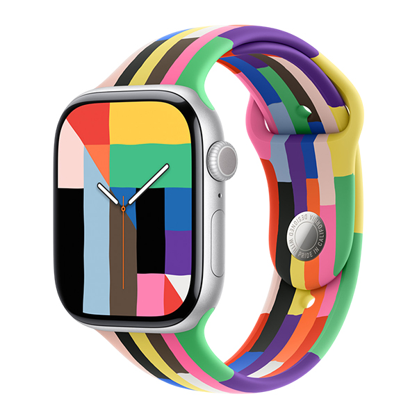 Dây Cao Su Apple Watch Mặt 46Mm Phiên Bản Pride