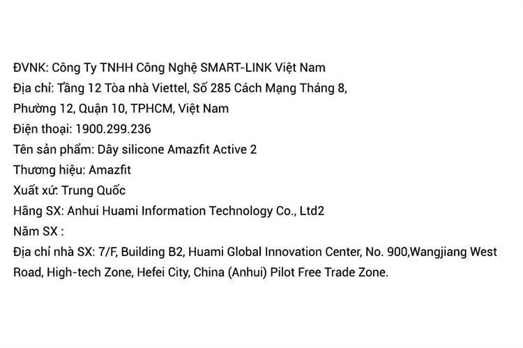 Dây silicone Amazfit Active 2 mặt 43.9 mm Màu Xanh lá