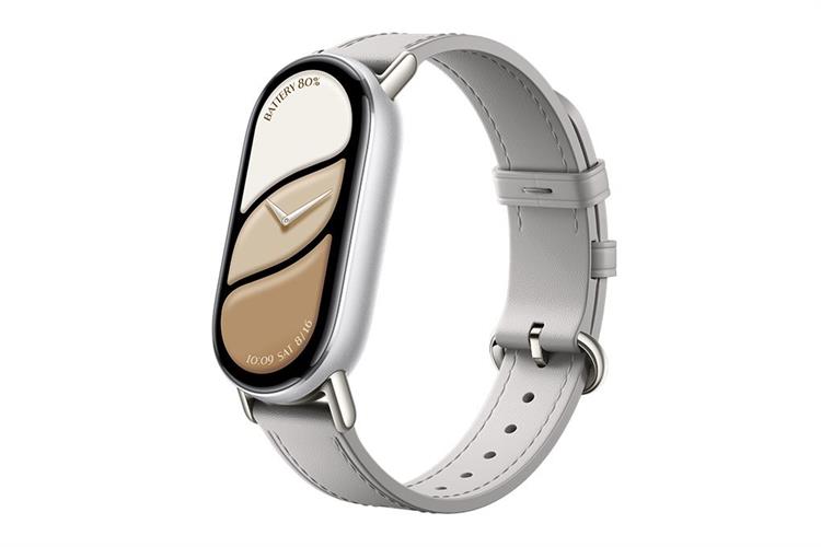 Dây da Mi Band 8/9/10 BHR07YLGL Màu Xám