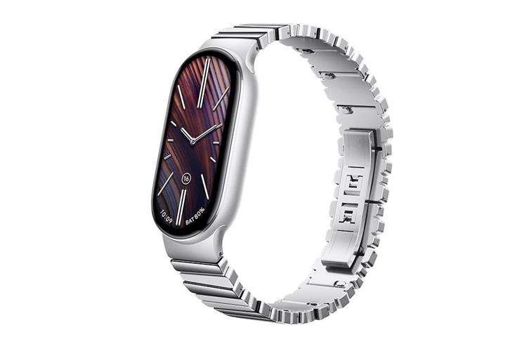 Dây kim loại Mi Band 8/9/10 BHR07YHGL Màu Bạc