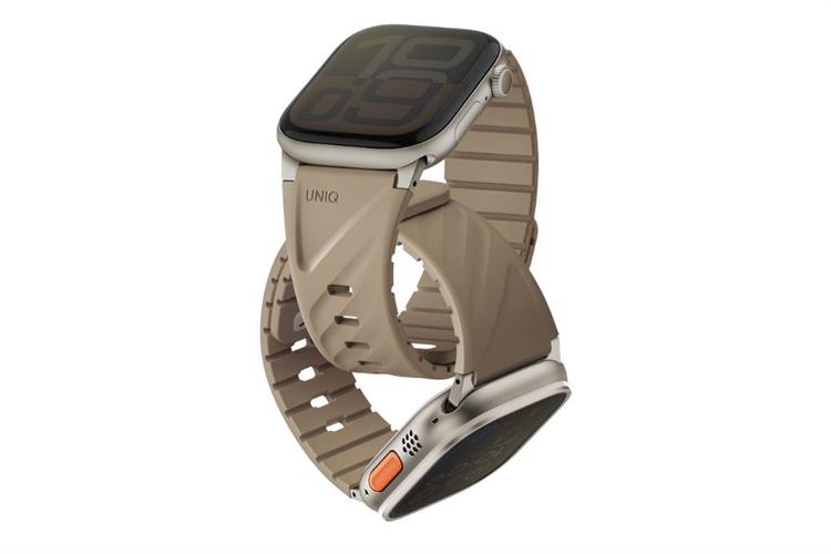 Dây Silicone Apple Watch FLUO mặt 49-40mm UNIQ Màu Da