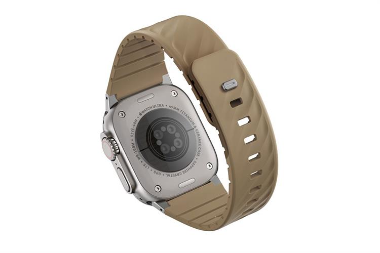 Dây Silicone Apple Watch FLUO mặt 49-40mm UNIQ Màu Da