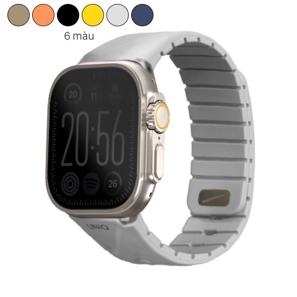 Dây Silicone Apple Watch FLUO mặt 49-40mm UNIQ