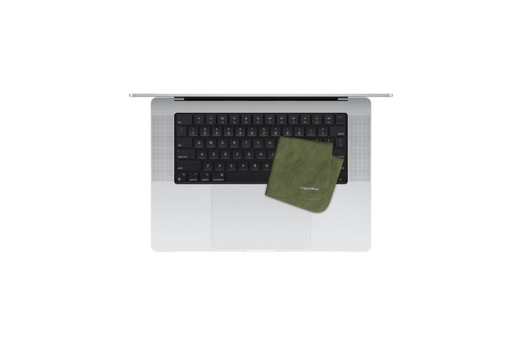 Bộ 5 khăn lau HyperWork Microfiber Màu Đen