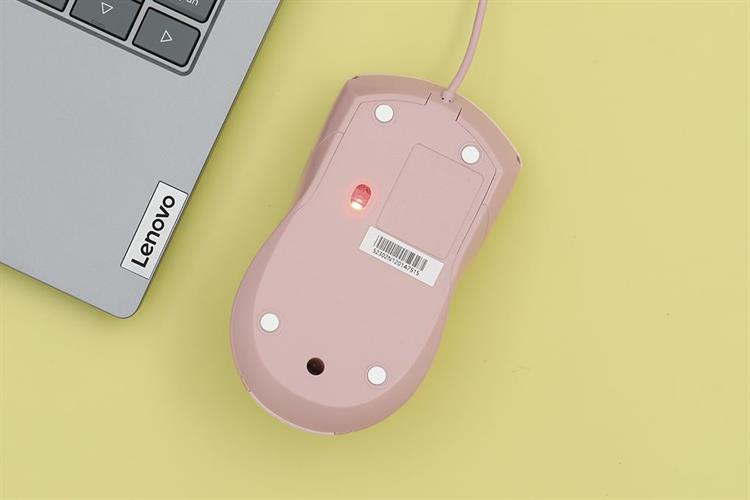 Chuột Có dây Silent Rapoo N1200 Màu Hồng