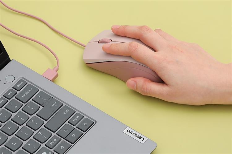 Chuột Có dây Silent Rapoo N1200 Màu Hồng