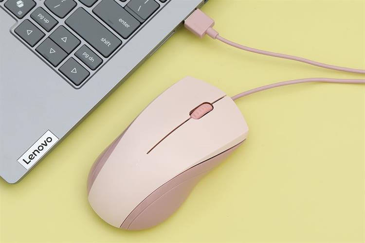 Chuột Có dây Silent Rapoo N1200 Màu Hồng