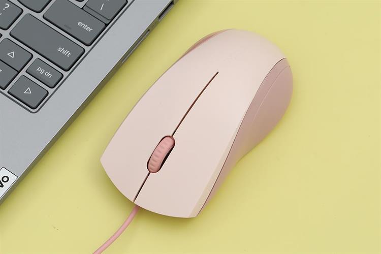 Chuột Có dây Silent Rapoo N1200 Màu Hồng