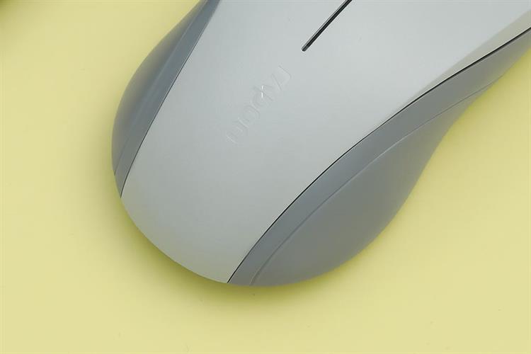 Chuột Có dây Silent Rapoo N1200 Màu Trắng - Xám