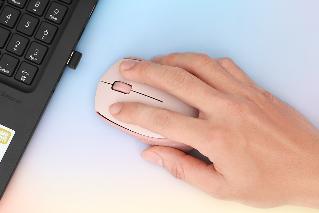 Chuột Không dây Logitech M171 Màu Hồng