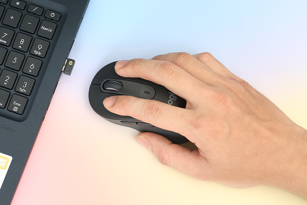 Chuột Bluetooth Silent Logitech Signature M650 Màu Đen
