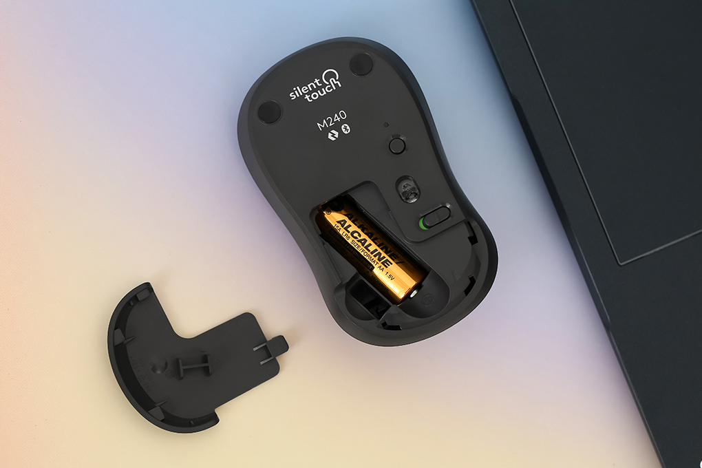 Chuột Bluetooth Silent Logitech M240 Màu Đen