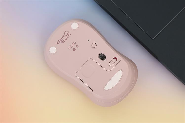 Chuột Bluetooth Silent Logitech M240 Màu Hồng