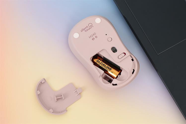 Chuột Bluetooth Silent Logitech M240 Màu Hồng