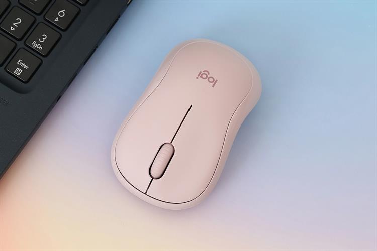 Chuột Bluetooth Silent Logitech M240 Màu Hồng