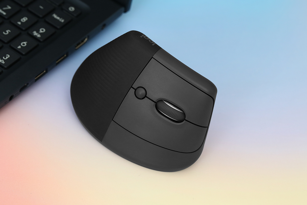 Chuột Bluetooth Logitech Lift Vertical Màu Đen