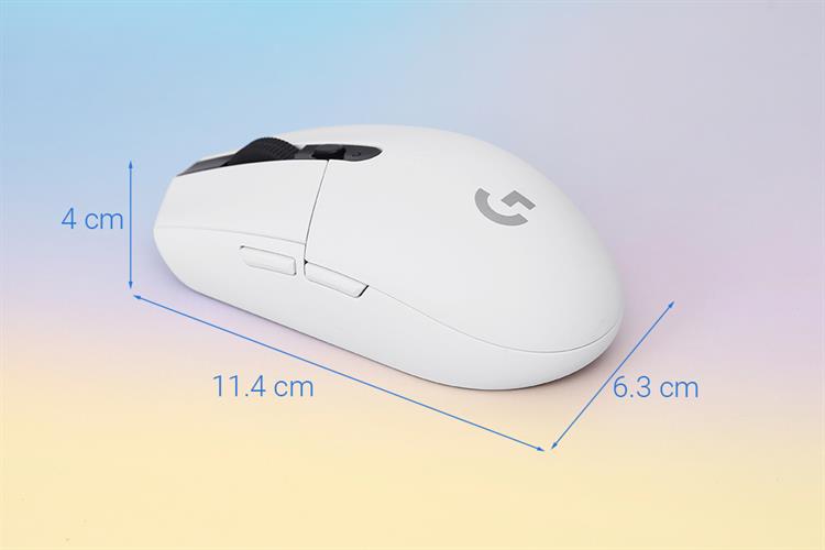 Chuột Không dây Gaming Logitech G304 Màu Trắng