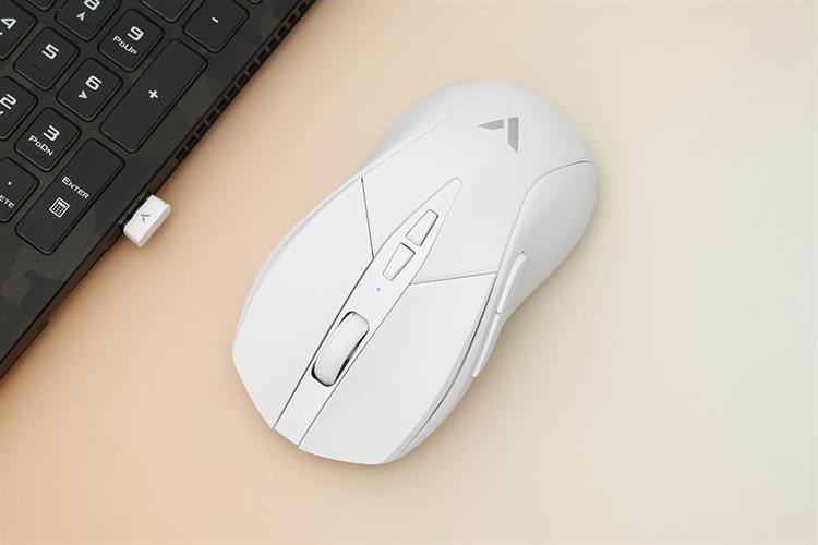 Chuột sạc Không dây Gaming Rapoo V300 SE Màu Trắng