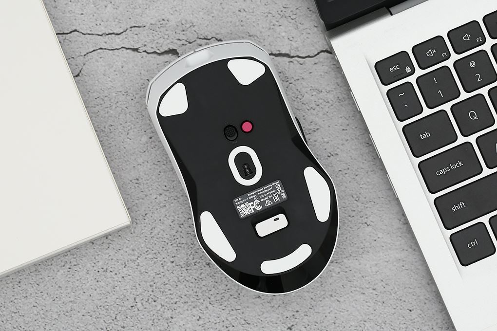 Chuột sạc Không dây Gaming Rapoo VT9 Air Màu Trắng - Tím