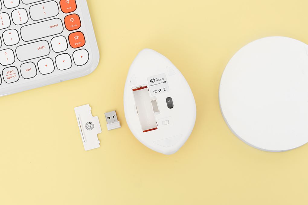 Chuột Không Dây Akko Hamster Plus Màu Hồng