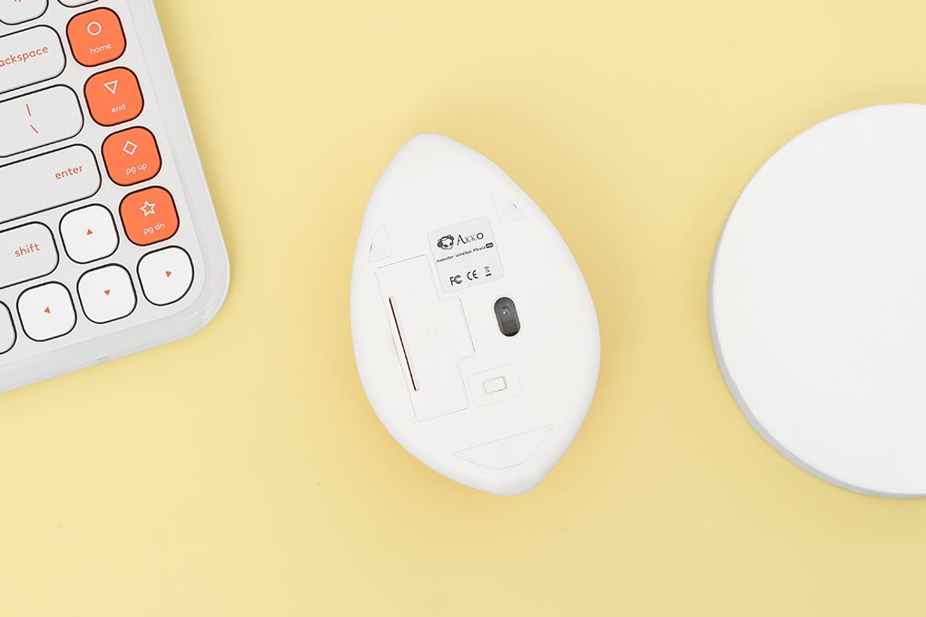 Chuột Không Dây Akko Hamster Plus Màu Hồng