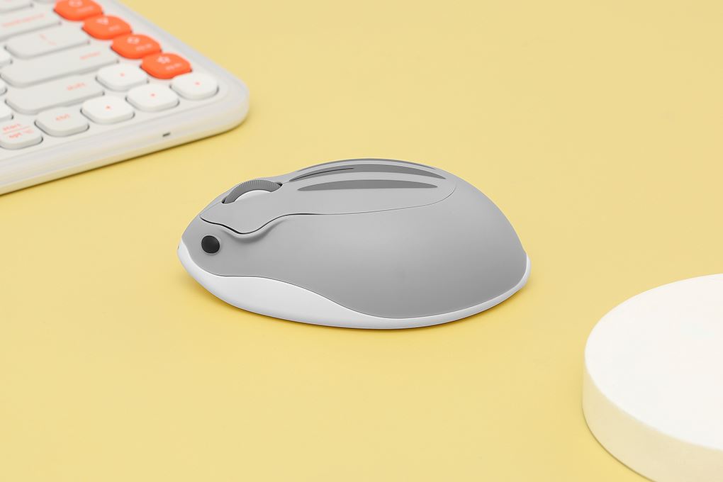 Chuột Không Dây Akko Hamster Plus Màu Xám
