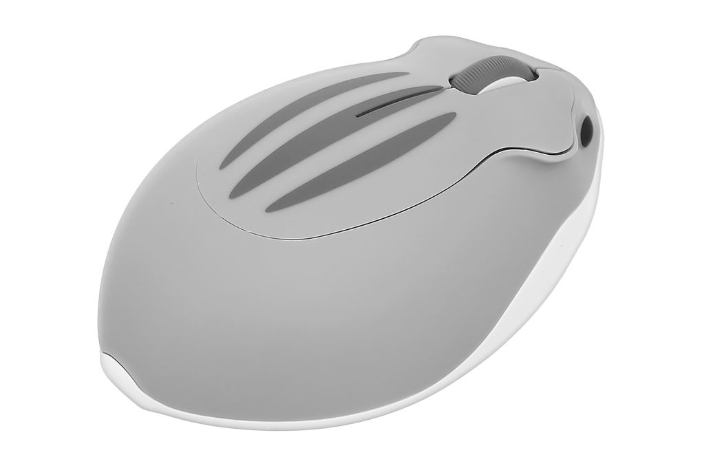 Chuột Không Dây Akko Hamster Plus Màu Xám